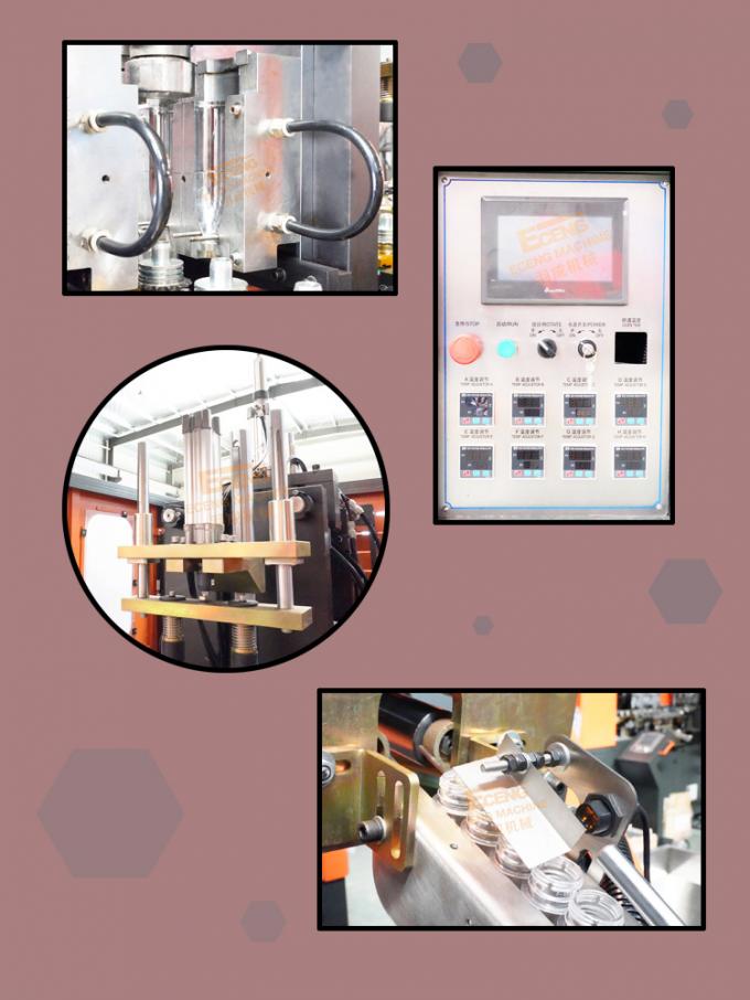 Fabricante profissional do consumo do ventilador da garrafa de Eceng YCQ-2L-2 máquina de molde plástica da garrafa da bebida do animal de estimação do baixo